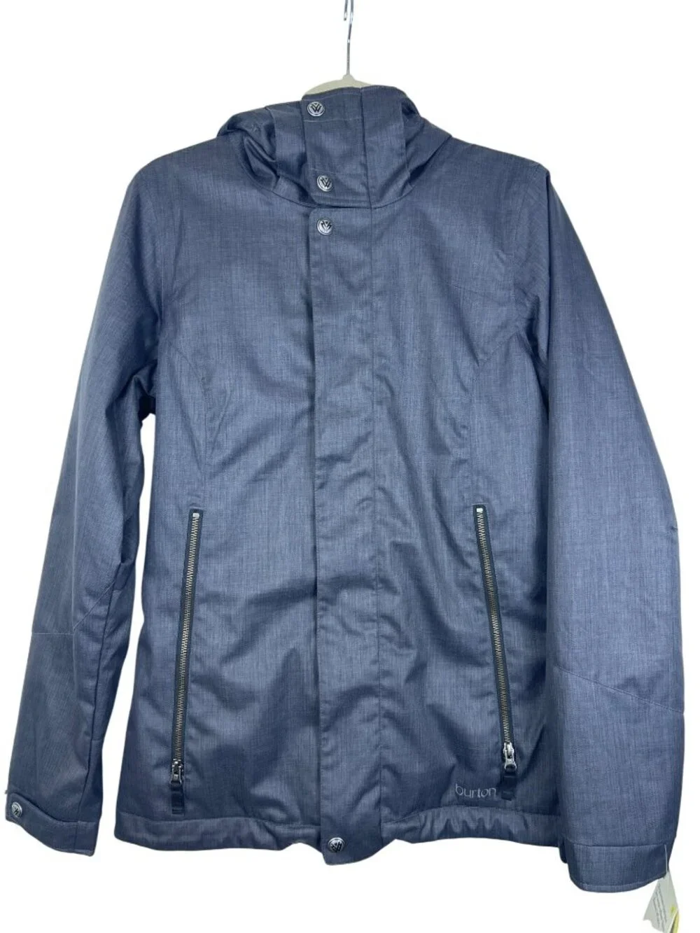 NWT Burton DRYRIDE Womens S/M Insulated Ski Snowboard Jacket Gray Hooded